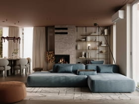 Kolorowy sufit - propozycje aranżacji wnętrz