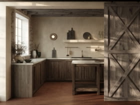 Woodeco_Dąb Lumberjack Smoke PD3097_Dąb Carpenter Coffe PD3100_Piaskowiec Grigio PK9042