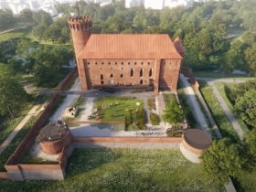 Zamek Krzyżacki w Świeciu. Masterplan przygotowany przez APA Wojciechowski Architekci, przy udziale The Making.