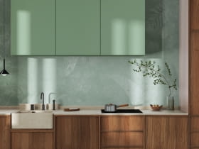 Kolorowa zabudowa meblowa