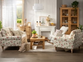 Salon w stylu cottage – jak stworzyć przytulne wnętrze z duszą?