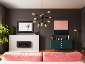 Kolorowa sztukateria we wnętrzach