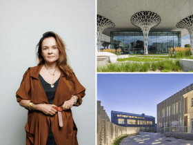 Z lewej: Magdalena Federowicz-Boule; Z prawej na górze: Dworzec Metropolitalny w Lublinie; Z prawej na dole: Dom Pamięci Obławy Augustowskiej