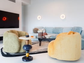 Mebel w tkaninę ubrany