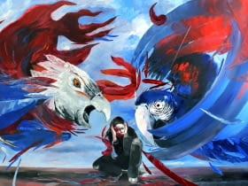 „Duch przodków i anioł przyszłości albo ignorancja" - wystawa prac Poli Dwurnik