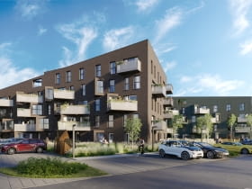 Osiedle Hierowskiego w Katowicach. Proj. MAŁECCY Biuro Projektowe