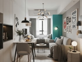 Jasne i przytulne niewielkie mieszkanie