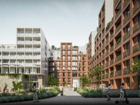 Kozielska Park w Katowicach. Proj. James&Mau Arquitectura