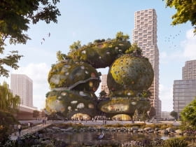 Shift Embassy w Rotterdamie. Proj. MVRDV