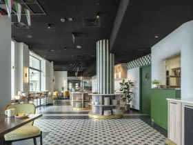 Wnętrza restauracji Capri projektu pracowni Tremend