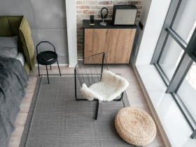 Loft w męskim stylu