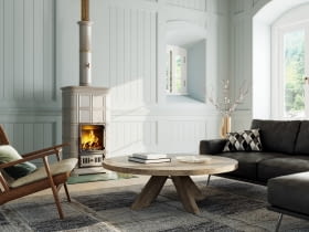 Mieszkanie z piecem kaflowym w starej kamienicy