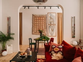 Mieszkanie w Łodzi. Proj. Hanna Pietras