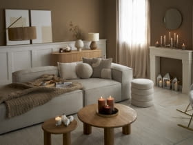 Kawalerka z kominkiem