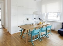 Mieszkanie w Warszawie - 62 m2; proj. Tatemono aranżacja wnętrz, jasne mieszkanie, skandynawski styl