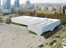 Muzeum Sztuki Nowoczesnej, Warszawa, proj. Christian Kerez, źródło: materiały prasowe