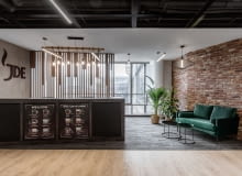 Wnętrza biurowe Jacobs Douwe Egberts Wnętrza biurowe Jacobs Douwe Egberts