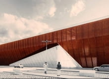 21.04.2011 SZCZECIN , PROJEKT KTORY ZAJAL PIERWSZE MIEJSCE W KONKURSIE NA MUZEUM MORSKIE W SZCZECINIE . FOT. CEZARY ASZKIELOWICZ / AGENCJA GAZETA SLOWA KLUCZOWE: