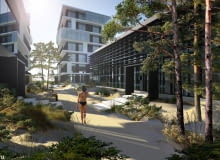 Icon Sea w Ustce - pawilon SPA. Proj. MTA Architekci Icon Sea w Ustce - pawilon SPA. Proj. MTA Architekci