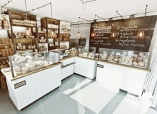 piekarnia, ciekawe miejsce, dobrze urządzone miejsce, nowoczesna piekarnia