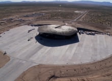 Spaceport America, Nowy Meksyk, USA, proj. Foster Partners Spaceport America, Nowy Meksyk, USA, proj. Foster Partners