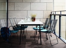 BoConcept, meble na taras, meble na balkon, nowoczesne meble ogrodowe, duński design, meble balkonowe