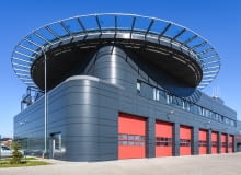 Straż Pożarna w Żninie. Siedziba Komendy Powiatowej Państwowej Straży Pożarnej. Proj. DEMIURG Straż Pożarna w Żninie. Siedziba Komendy Powiatowej Państwowej Straży Pożarnej. Proj. DEMIURG