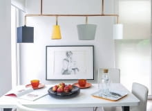 Lampa z miedzianych rur OLYMPUS DIGITAL CAMERA