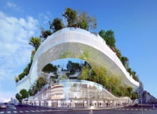 Mille arbres, czyli Tysiąc drzew efekt współpracy Sou Fujimoto i francuskiej pracowni OXO Architectes. To projekt nowoczesnej architektury, która powstaje w odległej XVII dzielnicy Paryża. Praca zwyciężyła w konkursie "Réinventer Paris", który ma za zadanie zmienić oblicze mniej prestiżowych dzielnic francuskiej metropolii. Praca zachwyciła jury nowatorskim podejściem do natury w mieście.