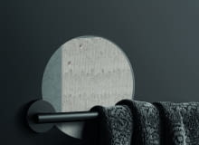 Grzejnik łazienkowy ukryty w ścianie