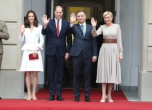 Kate i William w Polsce Kate i William w Polsce