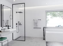 Armatura łazienkowa - biała? A może czarna?