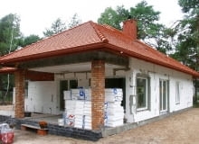 Jedna z najważniejszych cech domu energooszczędnego to solidna warstwa ocieplenia fot.Grzegorz Otwinowski tel. 0501 259 288 email. fot2@tlen.pl
