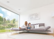 Anemostat nawiewny Zehnder ComfoValve Luna S zaopatruje pomieszczenia w świeże powietrze Anemostat nawiewny Zehnder ComfoValve Luna S zaopatruje pomieszczenia w świeże powietrze