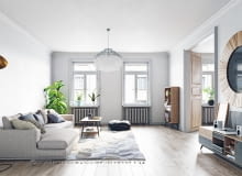 Mieszkanie całe w bieli