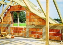 Ściana szczytowa budowa domu, ściana szczytowa