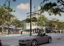 Miasta przyszłości według Księcia Karola, urbanistyka, Wizualizacje nowego miasta Sherford w południowo-zachodniej Anglii.