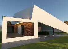 Dom jednorodzinny o awangardowej formie