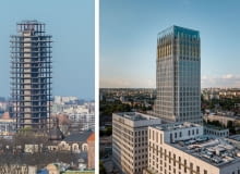 Unity Tower w Krakowie, czyli szkieletor po przebudowie