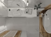 sposoby na małą łazienkę