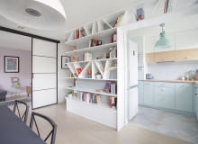 mieszkanie w bloku, mieszkanie, pastelowe mieszkanie, ciekawe mieszkanie w bloku