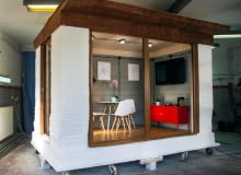 Betonowy budynek z drukarki 3D od REbuild
