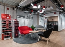 Biuro Coca Cola HBC. Proj. BIT CREATIVE