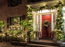 Ozdoby świąteczne na zewnątrz Ozdoby świąteczne na zewnątrz