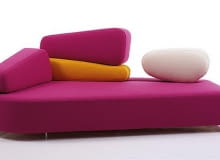 Mosspink sofa