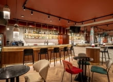 Wnętrza hotelu Mövenpick Budapest Centre - projekt pracowni Tremend