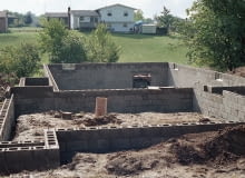 budowa domu, fundamenty