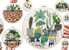 Haftowane prace z Instagrama Haftowanie wraca do łask. Nowy trend na Instagramie