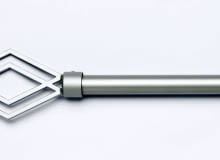 Karnisz jest dla aranżacji okna równie ważny jak tkanina. Zawsze występuje w parze z nadającą mu styl ozdobną końcówką. Ot, taki zgrany duet! <BR />DEKORACJE - ŁADNE OKNA. <BR />Karnisz z końcówką, metal, 44,98 zł, Praktiker