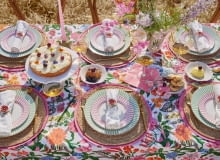 Wzorzysta zastawa stołowa - wiosenne inspiracje Wzorzysta zastawa stołowa - wiosenne inspiracje